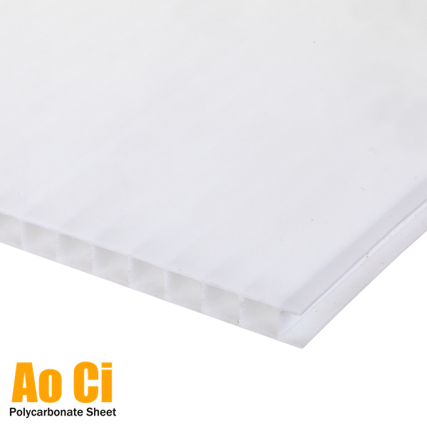 White Polycarbonate Hollow Sheet Used Much In Advertising Lamp Box