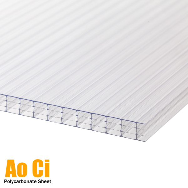 Multiwall Polycarbonate construction protection sheet