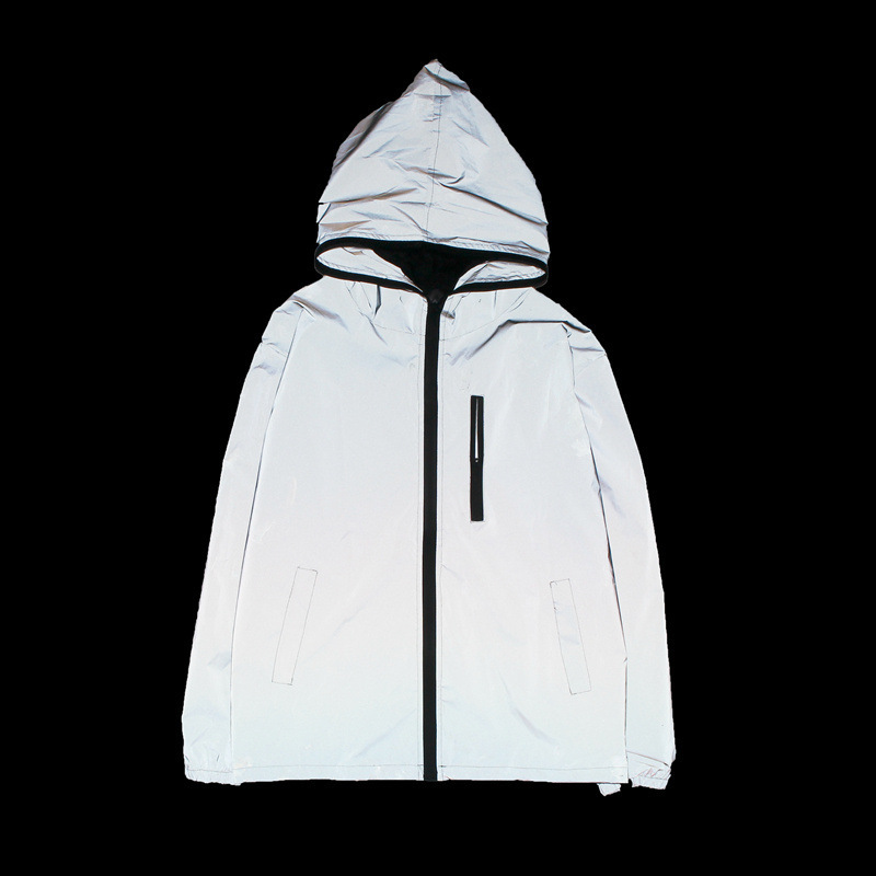 Reflective waterproof windproof jacket