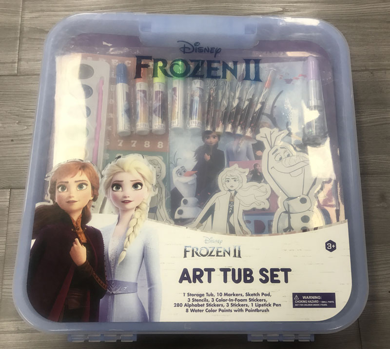 Plastic Box Painting Set