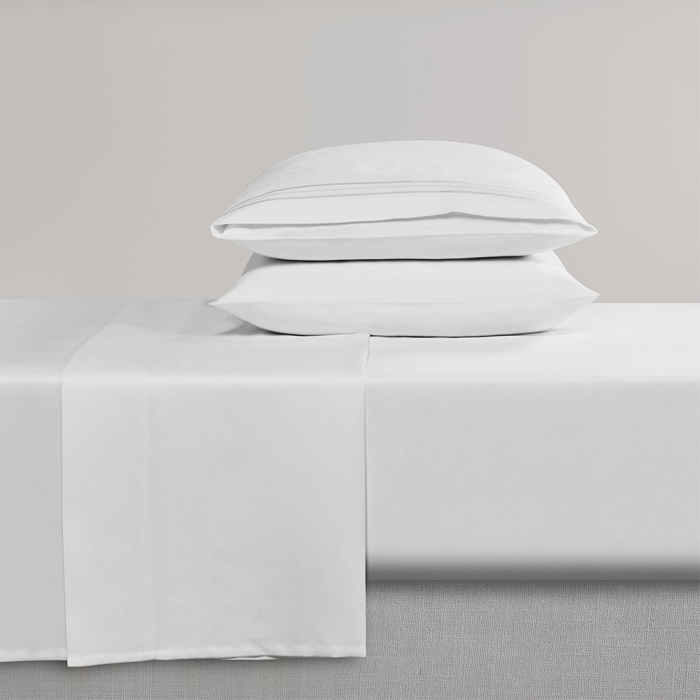 Embroidery King Size 100% Polyester Bedsheets Microfiber Double Solid Grey Bedsheets Plain Bedsheet Luxury Bed Linen