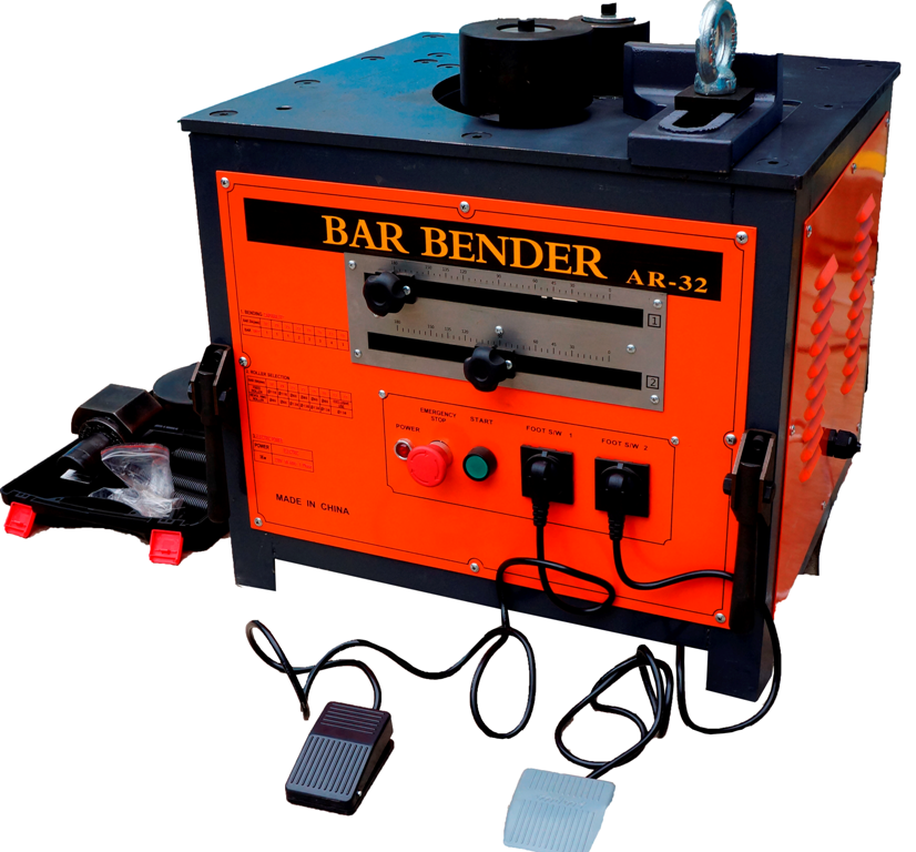 Rebar bending machine