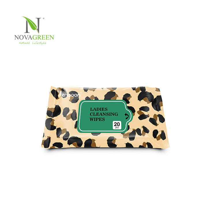 lady cleaning wipes