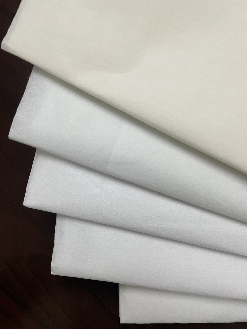 Embroidered non-woven fabric