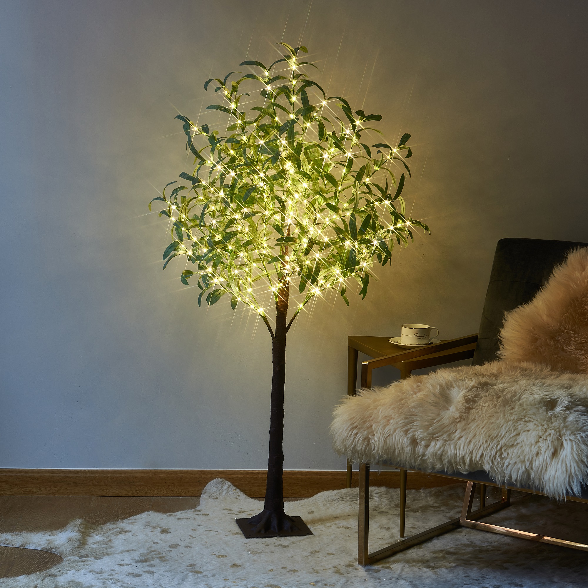Micro LED 160L Olive Tree 120CM