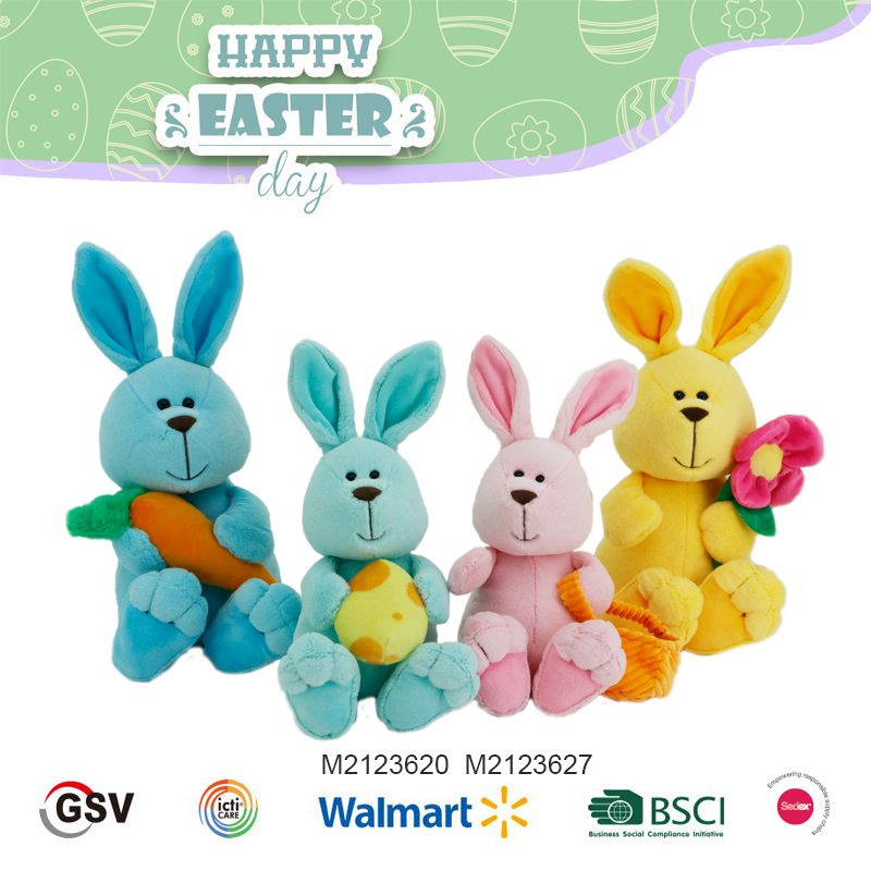 Easter animals Rabbit GTST PLUSH TOY（M2123620/27）