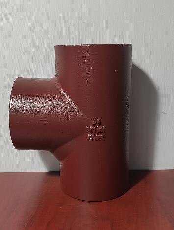 no hubless cast iron tee