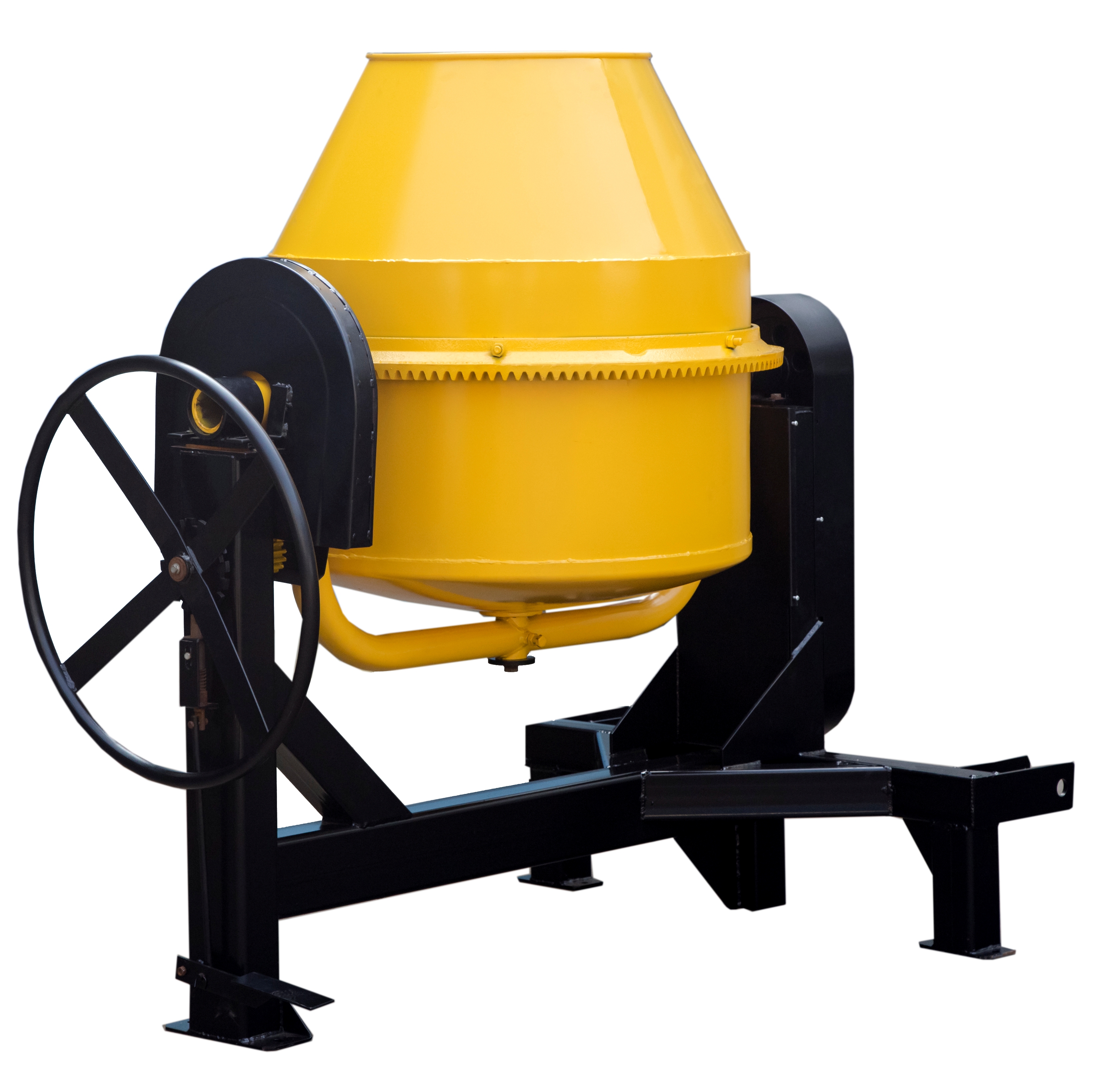 Tractor power concrete mixer