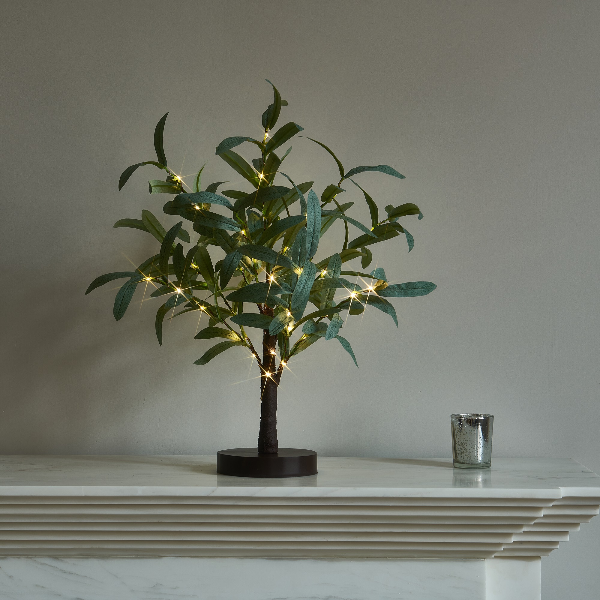 Micro LED 50L Olive Tabletop Tree 45CM