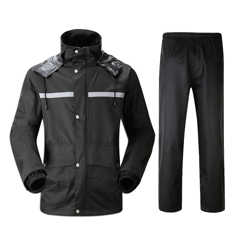 single car raincoat rain pants suit adult