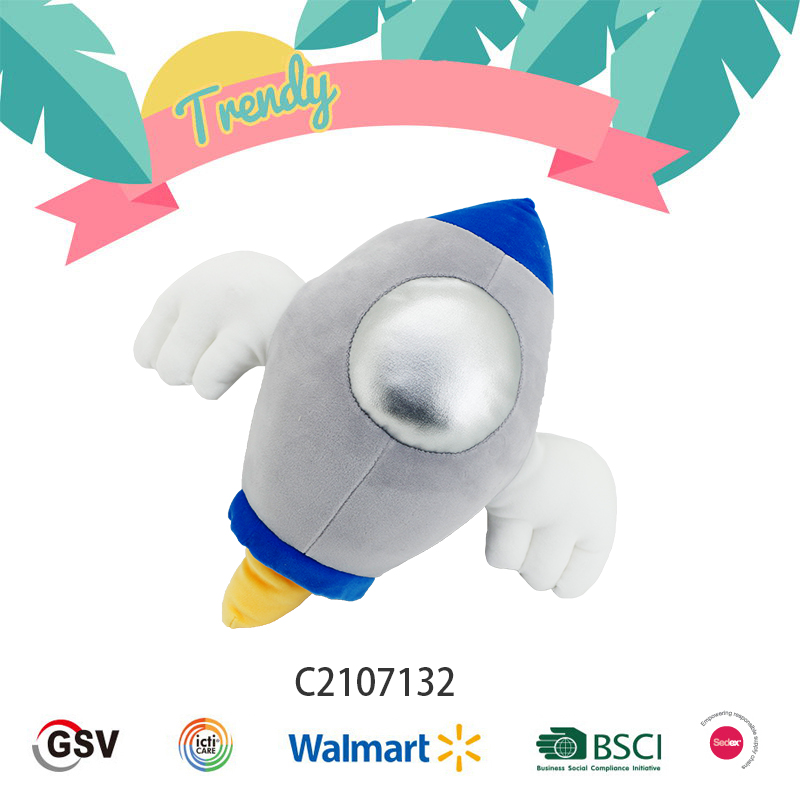 Outer space toys Rocket GTST PLUSH TOY（C2107132）