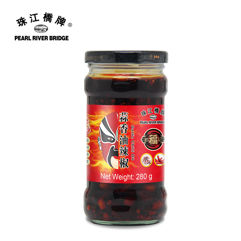 Qian Fu Ji Sesame Oil Chili Garlic 200g/210g/280g [Chili Sauce/Chili Paste/Seasoning]