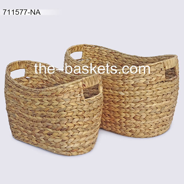 0-Water hyacinth basket