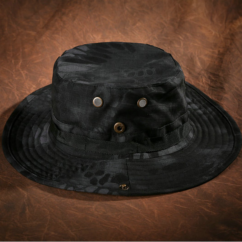 Outdoor camouflage fisherman‘s rain hat Irish country hat Bucket Hat