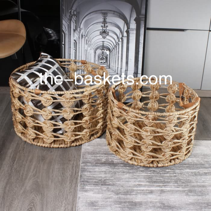0-Water hyacinth basket