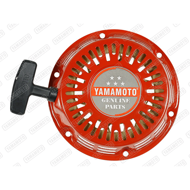 YAMAMOTO_GX160_Recoil Starter Assy._Steel Ratchet. Red Cover