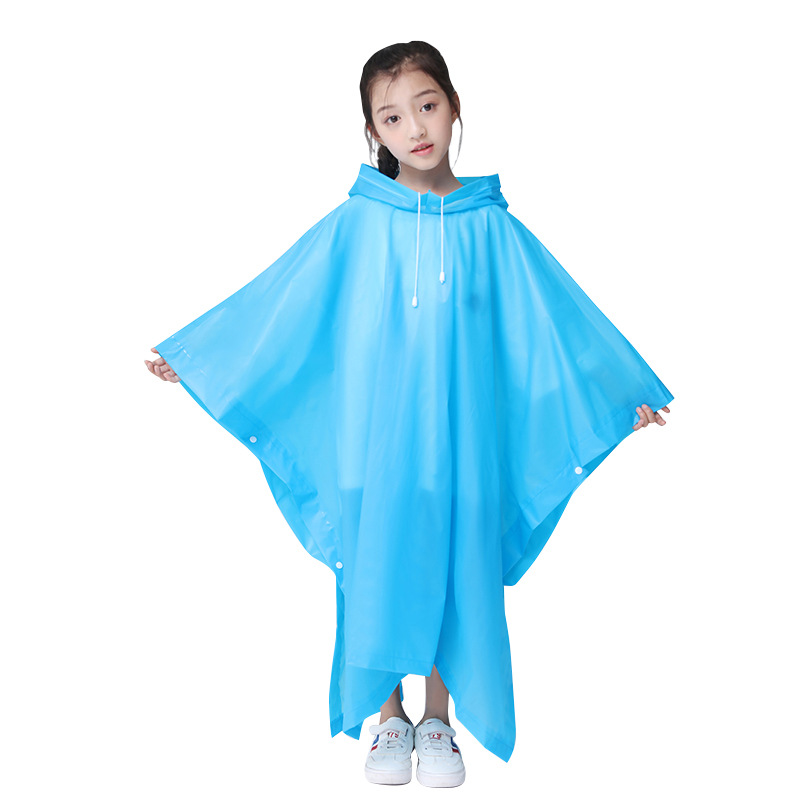 EVA children rain coat rain poncho