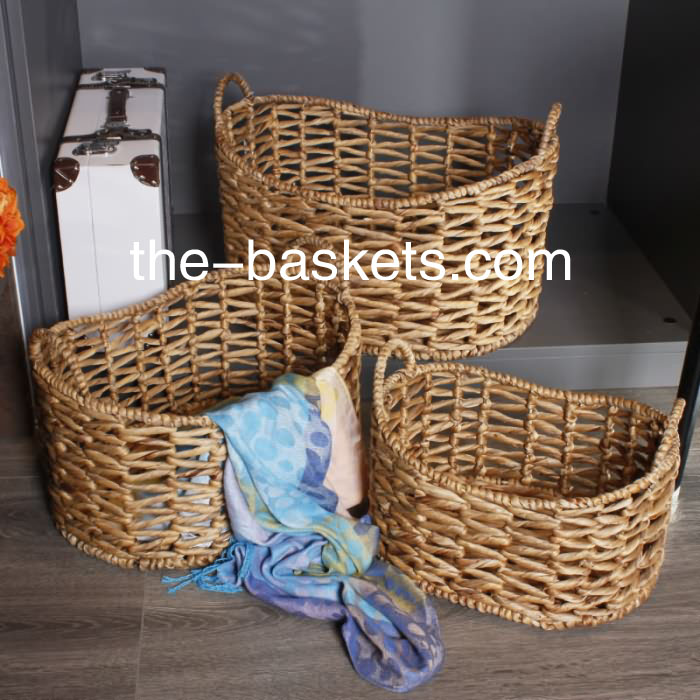 0-Water hyacinth basket