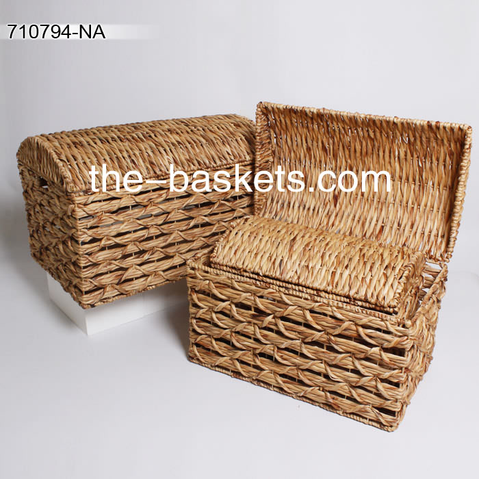 0-Water hyacinth basket