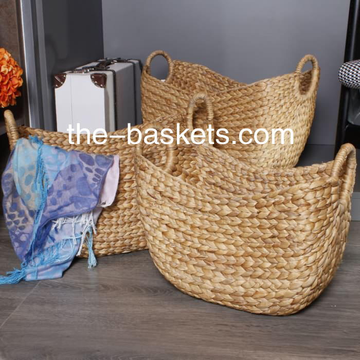 0-Water hyacinth basket
