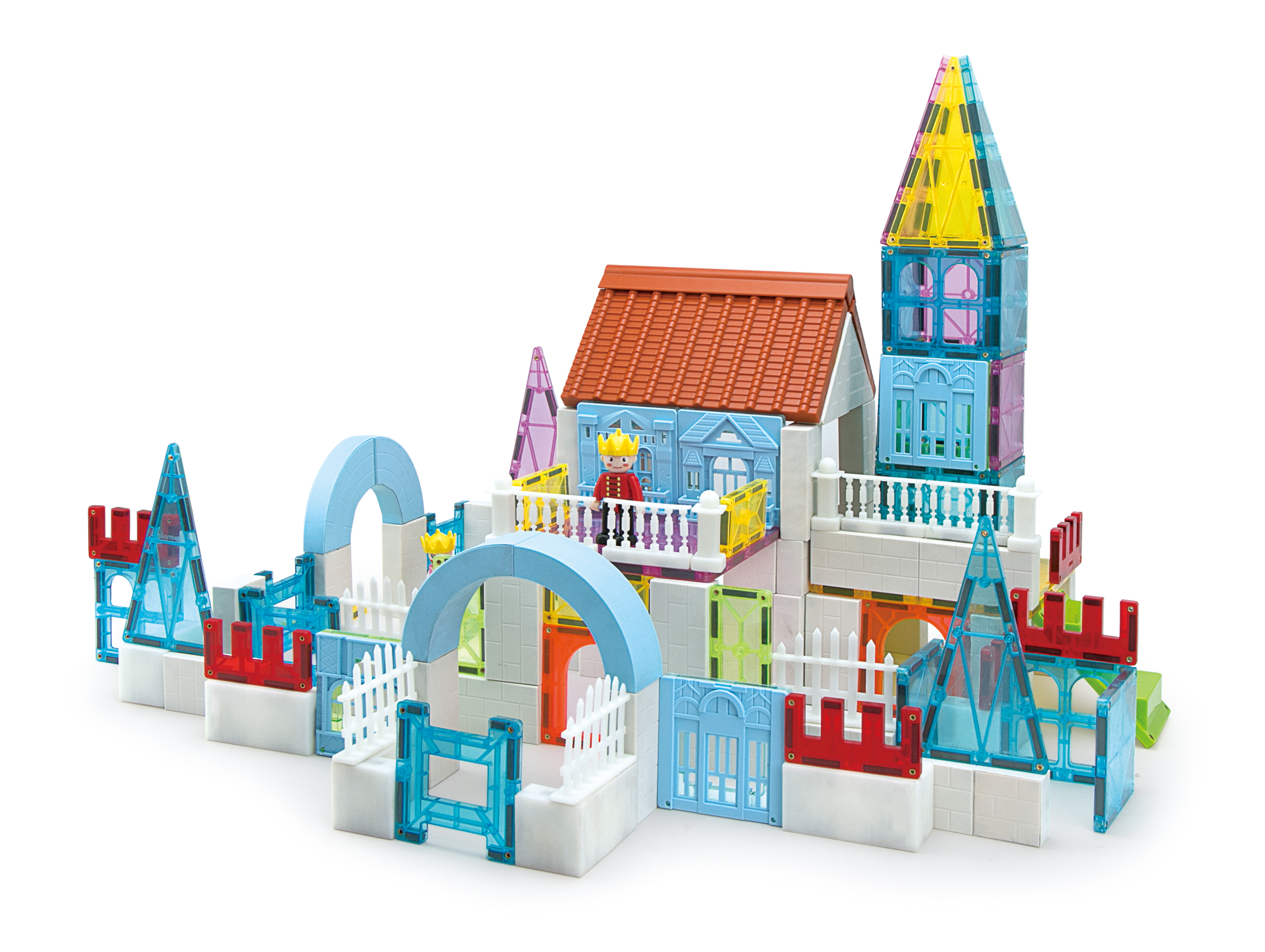Ice and snow tile castle building toys Play house toys