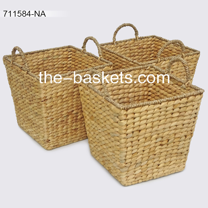 0-Water hyacinth basket